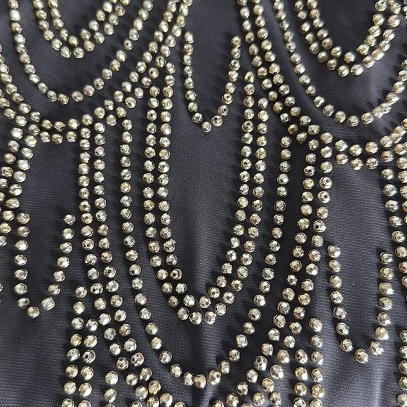 VINTAGE CACHE beaded/embellished dress sz 2 - Picture 6 of 8